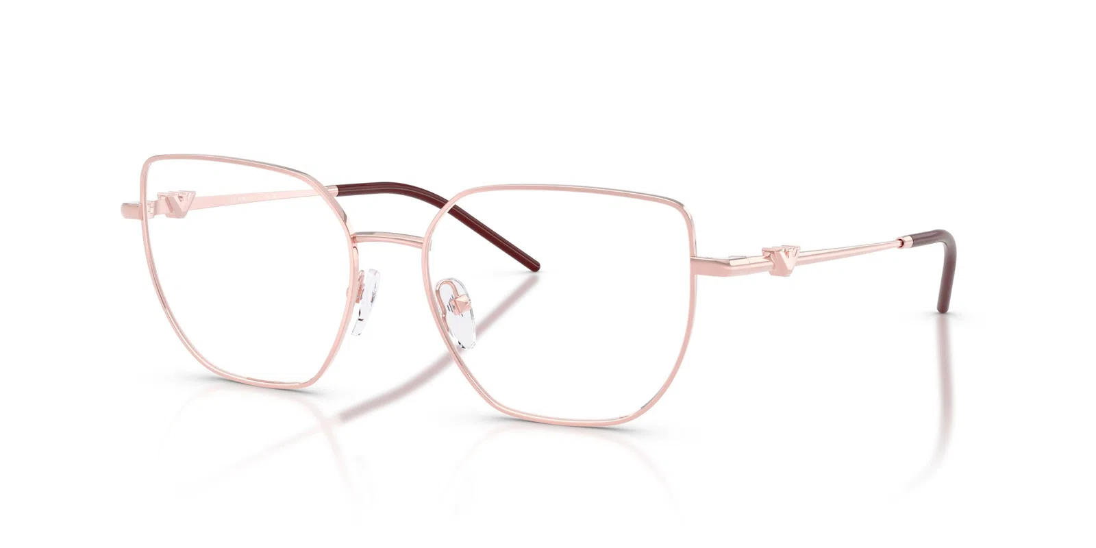 Emporio Armani 1176 Eyeglasses - Shiny Pale Gold - view 5